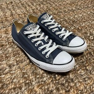 Converse All Star Blue Canvas Sneaker size 10M/12W